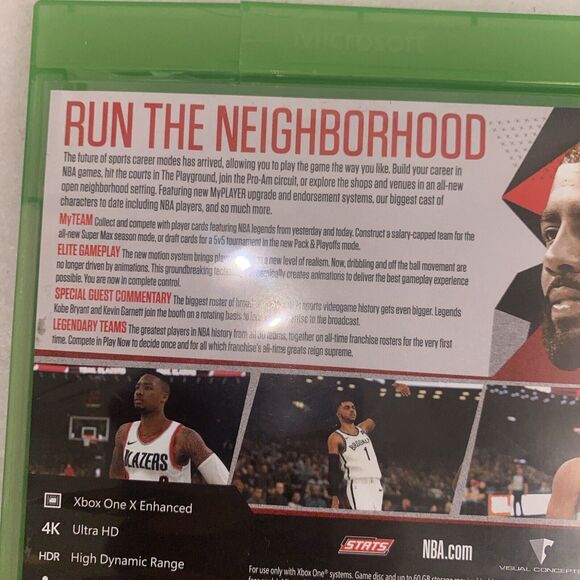 Xbox One NBA2K18 Kyrie Irving NBA Basketball Multi Video Game Microsoft Tested - Picture 3 of 4